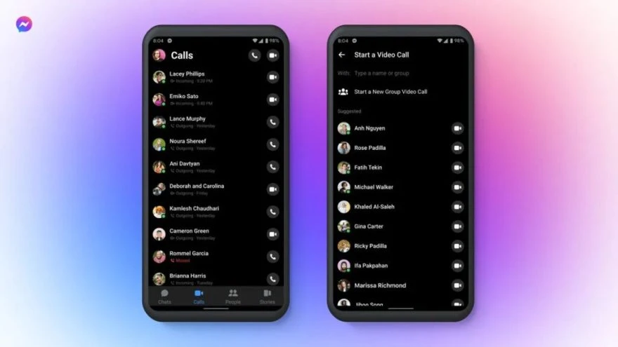 Meta arrivano le Chiamate su Messenger per iOS e Android